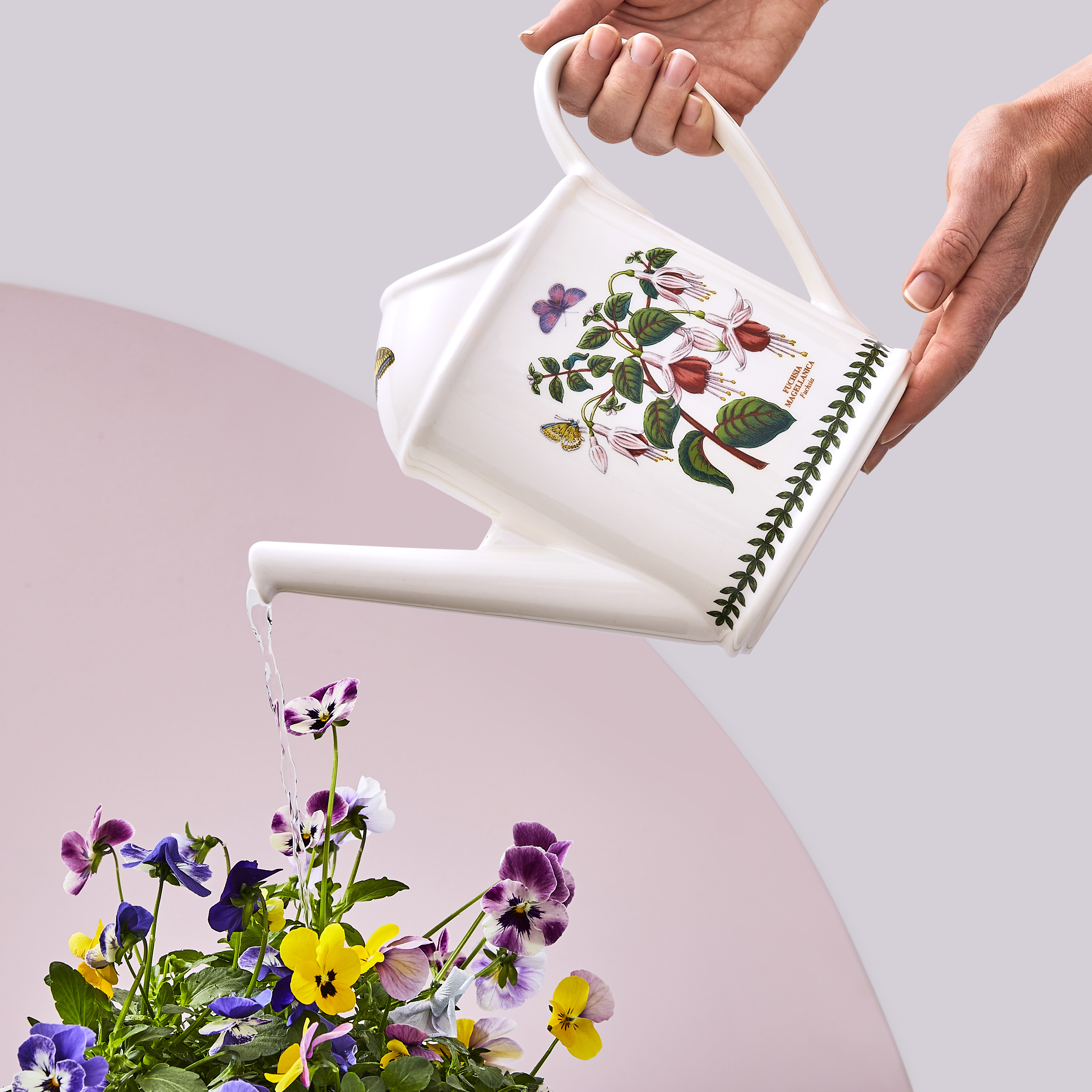 Botanic Garden 3pt Watering Can (Fuchsia) image number null
